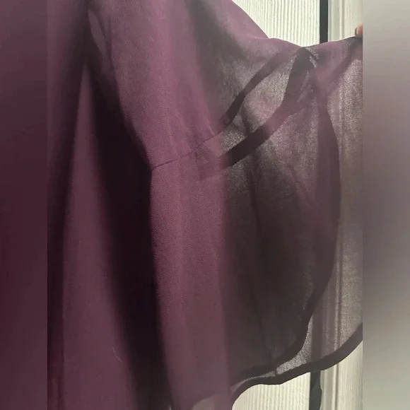 Calvin Klein V-Neck Blouse, Large - Picture 5 of 6